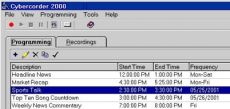 Скриншот 1 из 1 программы Cybercorder 2000