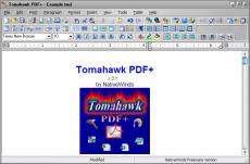 Скриншот 1 из 1 программы Tomahawk PDF+
