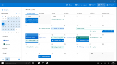 Скриншот 1 из 2 программы Почта и Календарь (Windows 10)