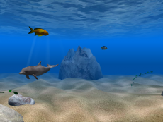 Скриншот 3 из 4 программы Dolphin Aqua Life 3D Screensaver