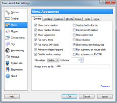 Скриншот 6 из 8 программы True Launch Bar