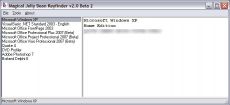 Скриншот 1 из 1 программы Magical Jelly Bean Keyfinder