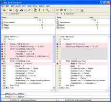 Скриншот 1 из 1 программы VBA Code Compare