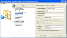 Скриншот 1 из 1 программы Recovery Toolbox for Outlook Password
