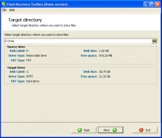Скриншот 3 из 4 программы Flash Recovery Toolbox