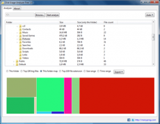 Скриншот 1 из 1 программы Disk Usage Analyzer
