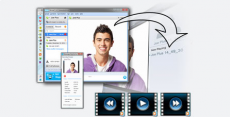 Скриншот 1 из 4 программы Messenger Plus! for Skype 2,0