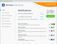 Скриншот 2 из 2 программы Ad-Aware Total Security