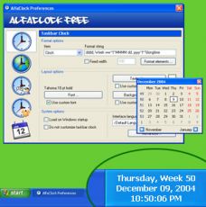 Скриншот 1 из 1 программы BetaClock (AlfaClock2)
