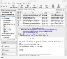 Скриншот 1 из 2 программы Evolution for Windows