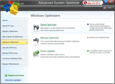 Скриншот 5 из 9 программы Advanced System Optimizer