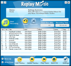 Скриншот 1 из 1 программы Replay Music
