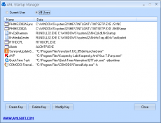 Скриншот 2 из 3 программы AML Registry Cleaner