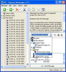Скриншот 1 из 1 программы Vypress Messenger