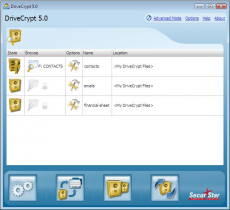 Скриншот 1 из 1 программы DriveCrypt
