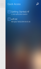 Скриншот 3 из 5 программы CloudSix for Dropbox (Windows Phone)