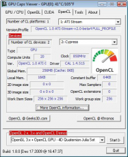 Скриншот 6 из 10 программы GPU Caps Viewer