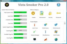 Скриншот 1 из 1 программы Vista Smoker