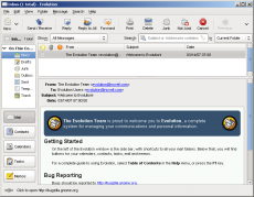 Скриншот 2 из 2 программы Evolution for Windows