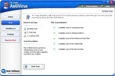 Скриншот 1 из 2 программы PC Tools AntiVirus