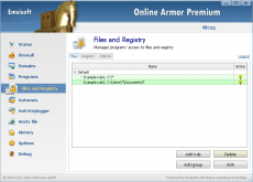 Скриншот 2 из 8 программы Emsisoft Internet Security