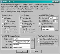 Скриншот 2 из 2 программы AutoFLAC