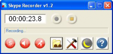Скриншот 1 из 1 программы MX Skype Recorder