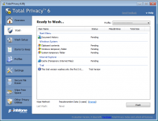 Скриншот 2 из 6 программы Total Privacy