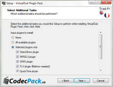 Скриншот 2 из 2 программы VirtualDub Filter Pack 2011