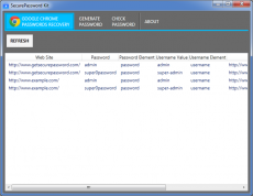 Скриншот 1 из 4 программы SecurePassword Kit