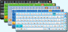 Скриншот 1 из 8 программы Hot Virtual Keyboard