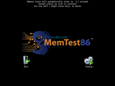 Скриншот 4 из 4 программы Passmark MemTest86