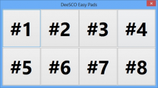 Скриншот 1 из 1 программы DeeSCO Easy Pads