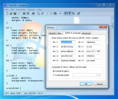Скриншот 2 из 3 программы Metapad
