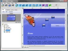 Скриншот 1 из 1 программы Antenna Web Design Studio