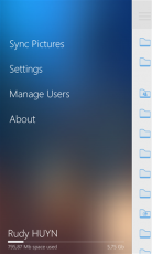 Скриншот 4 из 5 программы CloudSix for Dropbox (Windows Phone)