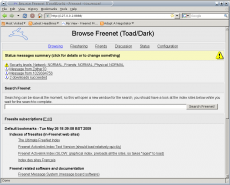 Скриншот 1 из 1 программы FreeNet