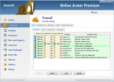 Скриншот 3 из 8 программы Emsisoft Internet Security