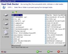 Скриншот 1 из 1 программы DeadDiscDoctor