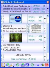 Скриншот 1 из 1 программы Global Clipboard