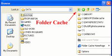 Скриншот 1 из 1 программы Folder Cache