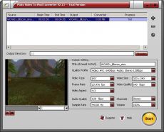 Скриншот 1 из 1 программы Plato Video To iPod Converter