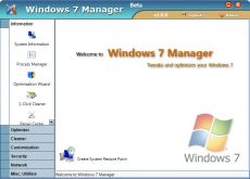 Скриншот 1 из 1 программы Windows 8 Manager