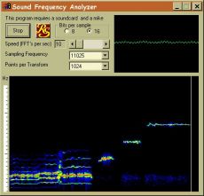 Скриншот 1 из 1 программы Frequency Analyzer