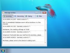 Скриншот 1 из 1 программы Winsent Messenger