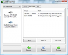 Скриншот 1 из 2 программы USB Image Tool