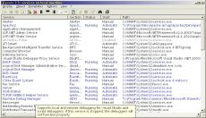 Скриншот 1 из 1 программы pserv.cpl