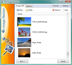 Скриншот 1 из 3 программы Light Image Resizer