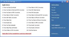 Скриншот 1 из 1 программы Free DVD Video Studio