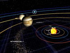 Скриншот 1 из 1 программы Solar System 3D Screensaver